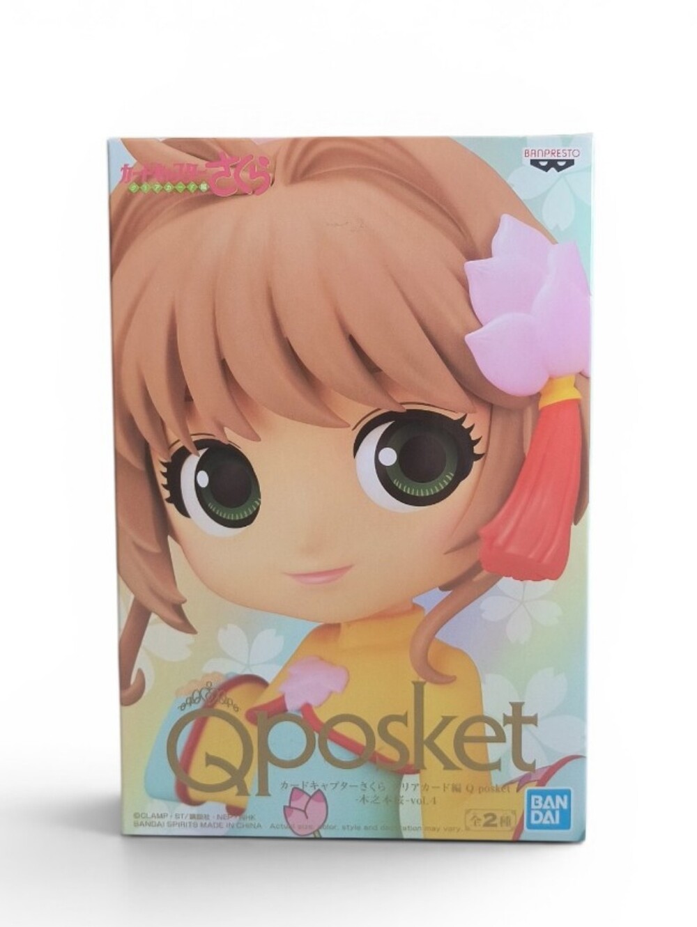 Cardcaptor Sakura Clear Card Q Posket Lotus Sakura Kinomoto Vol 4 Ver A Figure